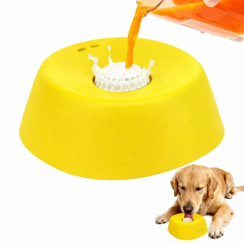 Slow Feeder Lick Bowl for Dogs & Cats