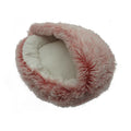 2-in-1 Round Plush Pet Bed