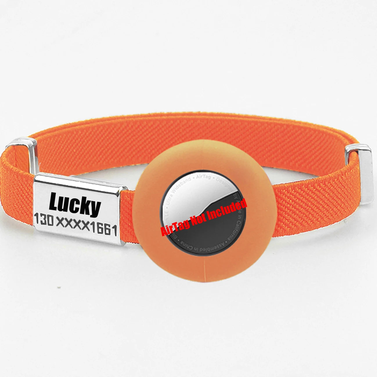 AirTag Cat Collar with Name Tag