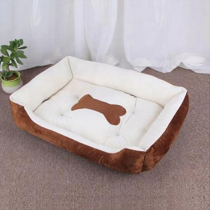 Cozy Plush Dog Bed
