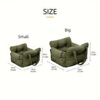 Dog Car Seat with Safety Belt