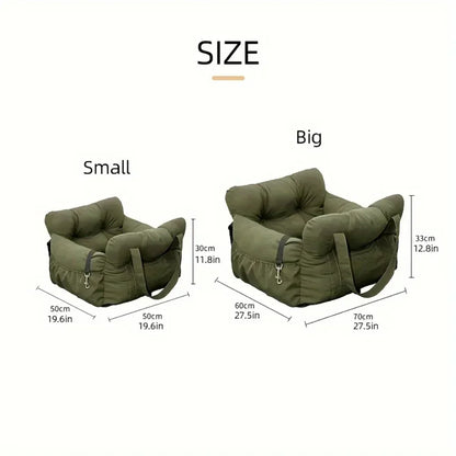 Dog Car Seat with Safety Belt