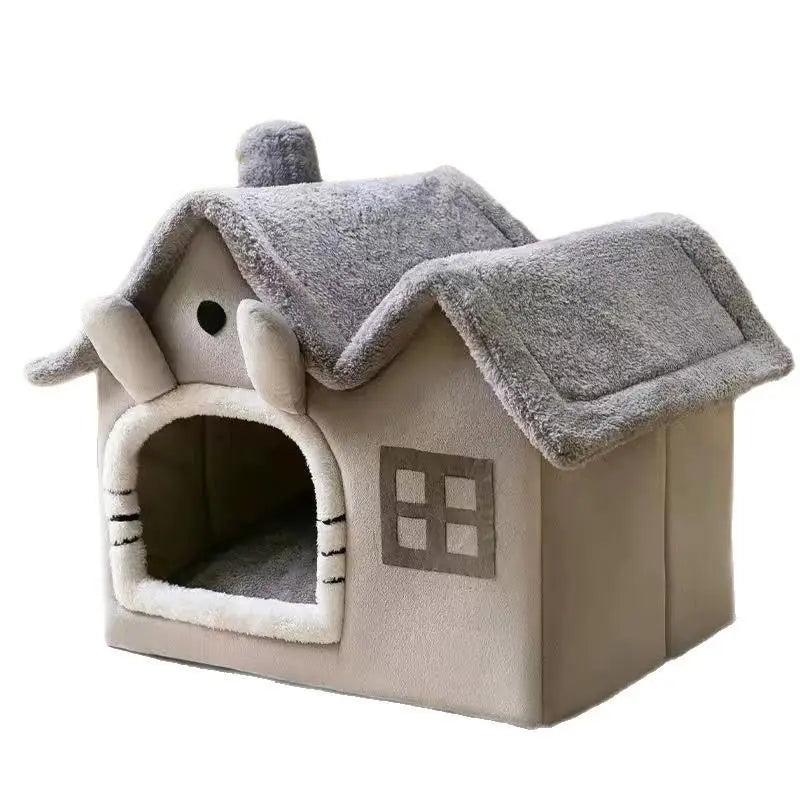 Foldable Cave Cat Nest