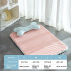Dog Bed Breathable Cooling Spring Summer Pet Sleeping Mat for Small Medium Dogs Cats Soft Non-Slip Dog Kennel Pet Supplies Pet Products
