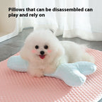 Dog Bed Breathable Cooling Spring Summer Pet Sleeping Mat for Small Medium Dogs Cats Soft Non-Slip Dog Kennel Pet Supplies Pet Products