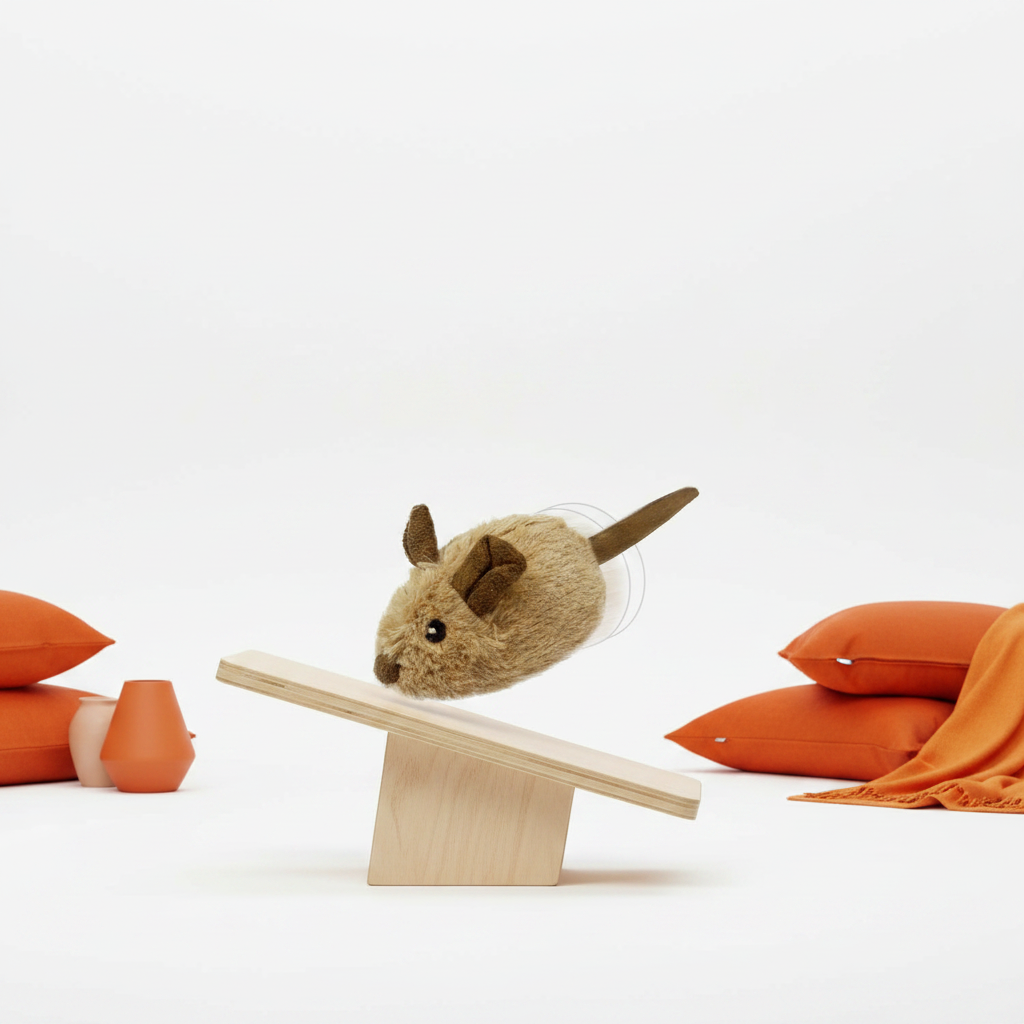 Automatic Moving Mouse Cat Toy