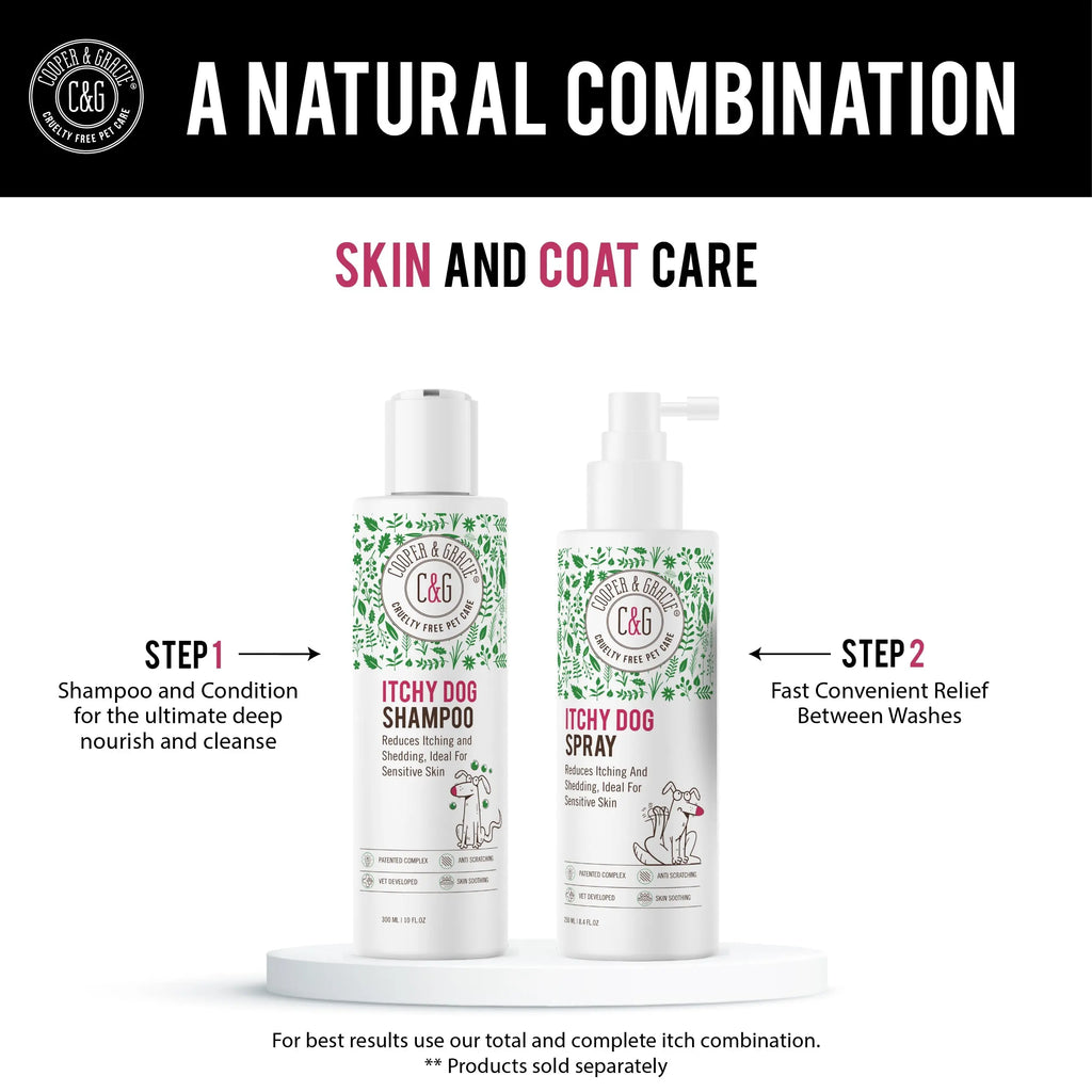 Dead Sea Itchy Dog Shampoo – 300Ml | Soothes Irritation & Supports Skin Hygiene