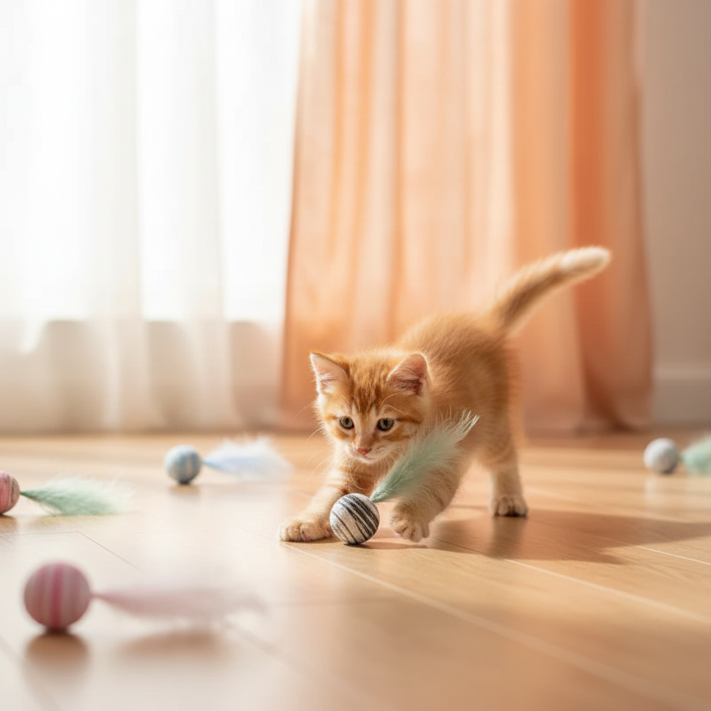Cat Feather Ball v2