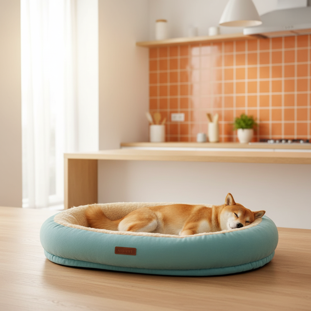 Cozy Plush Dog Bed