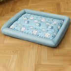 Summer Cooling Pet Cat Bed Cushion Ice Pad Dog Sleeping Square Mat for Puppy Dogs Cats Pet Kennel Top Quality Cool Cold