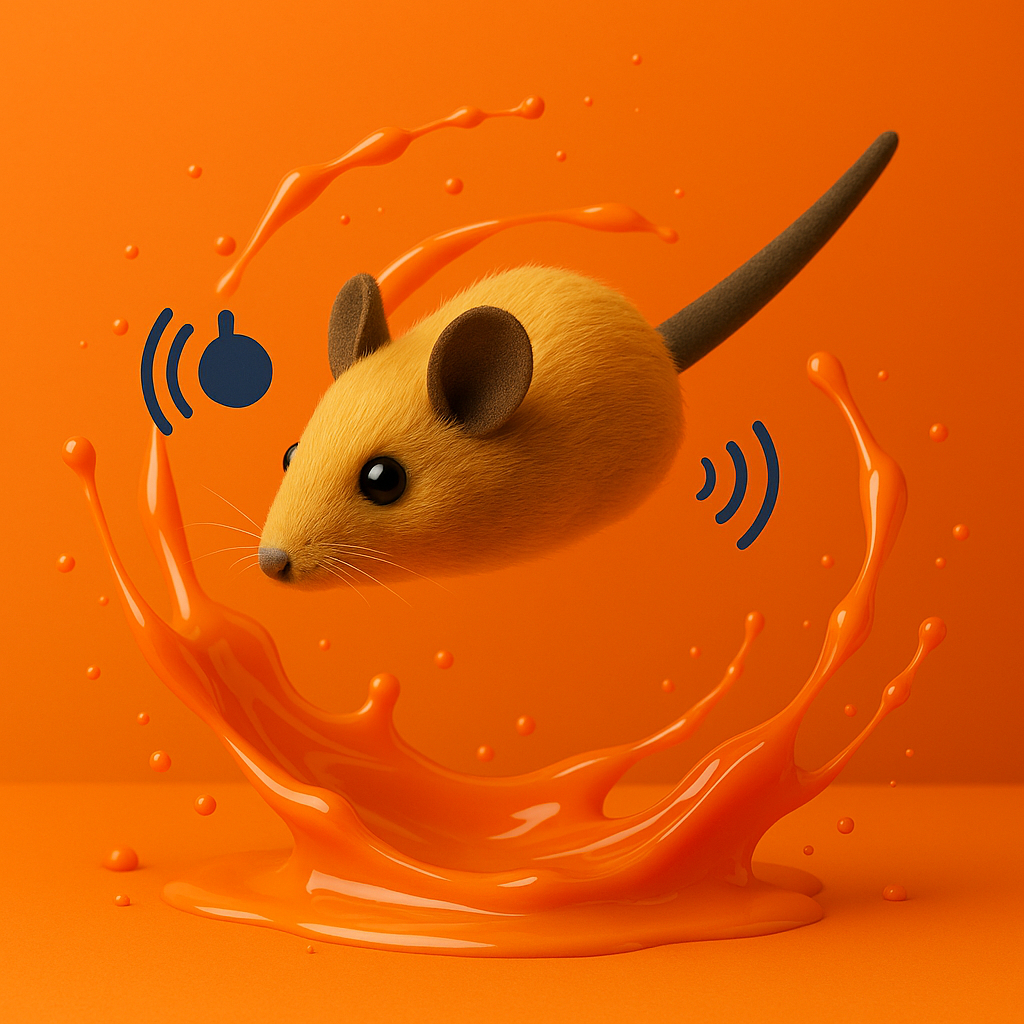 Automatic Moving Mouse Cat Toy with Realistic Squeak and Motion Sensor