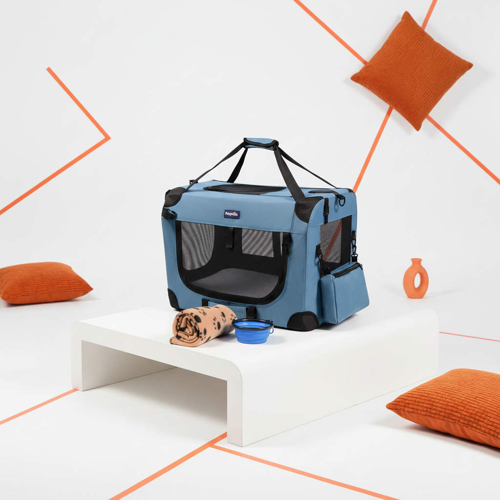 Portable Collapsible Travel Dog Crate
