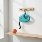 Retractable Dog Leash on wall hook