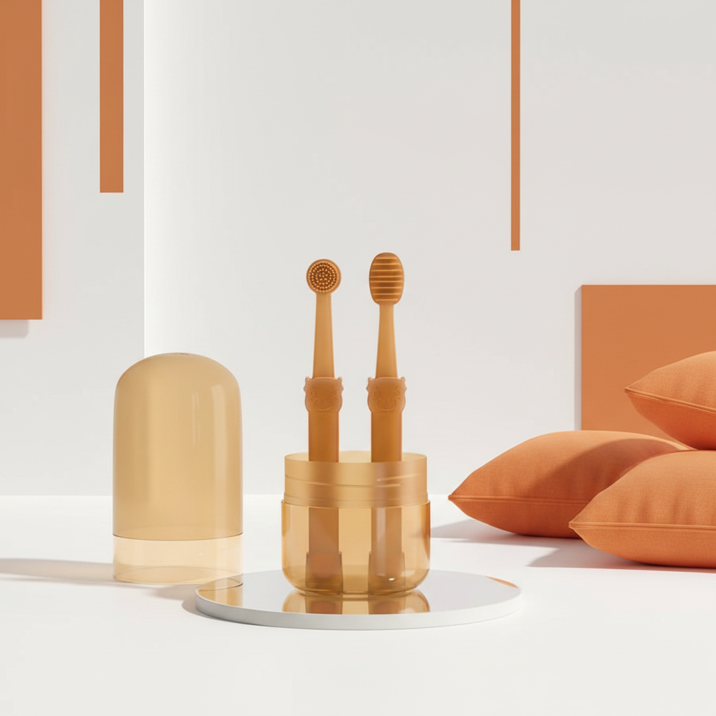 Silicone Pet Toothbrush & Tongue Scraper