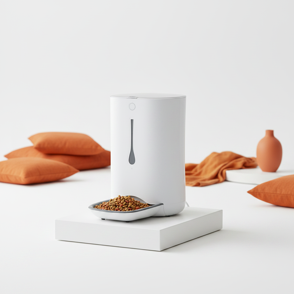 Smart Automatic Pet Feeder with Voice Playback