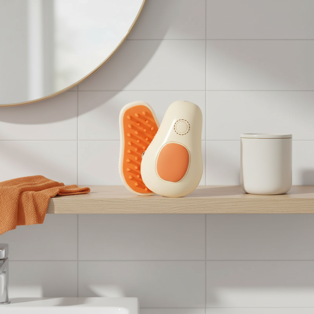 Steam Pet Brush 3-in-1